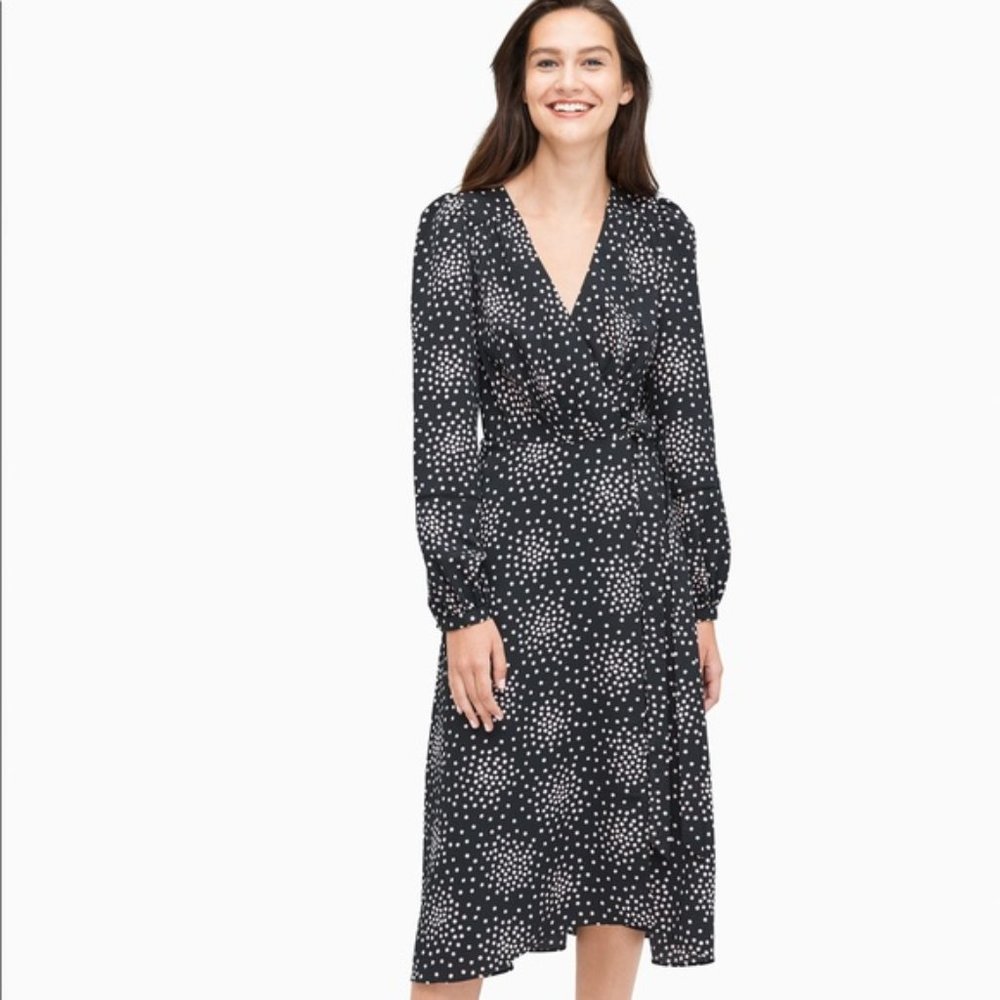 NWT Kate Spade confetti wrap dress SIZE 4